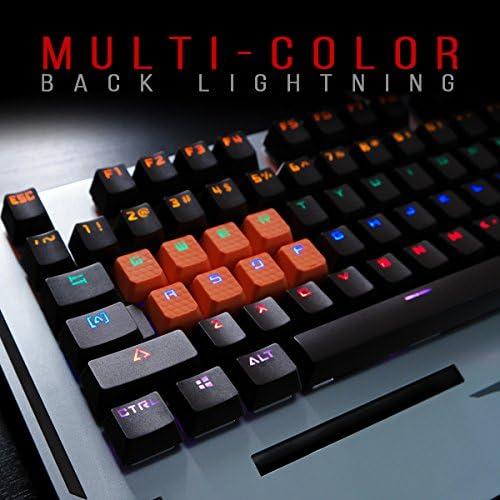 Teclado Gaming Óptico Bloody B740 con Reposamuñecas Ergonómico