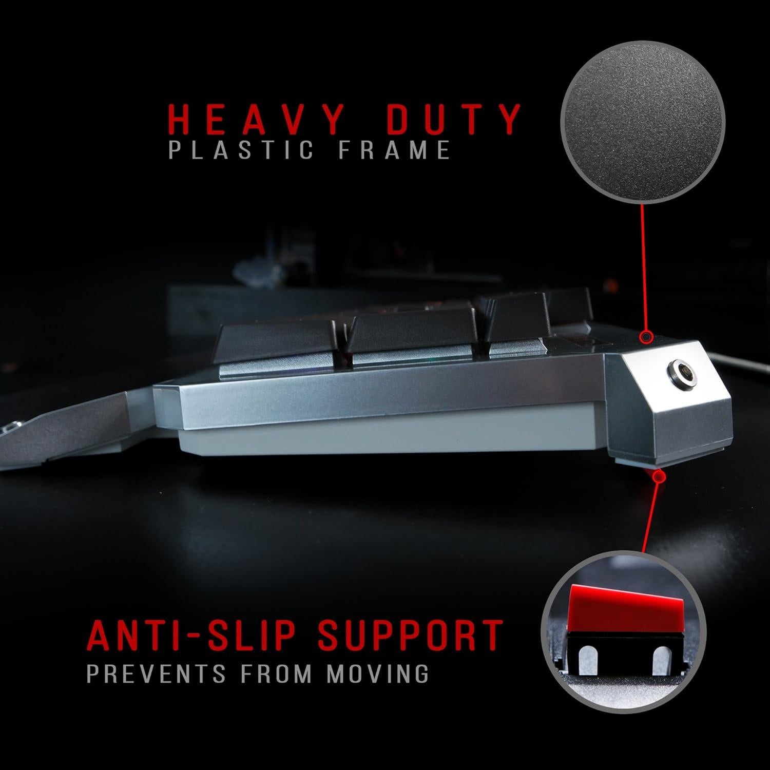 Teclado Gaming Óptico Bloody B740 con Reposamuñecas Ergonómico