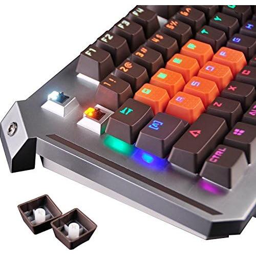 Teclado Gaming Óptico Bloody B740 con Reposamuñecas Ergonómico