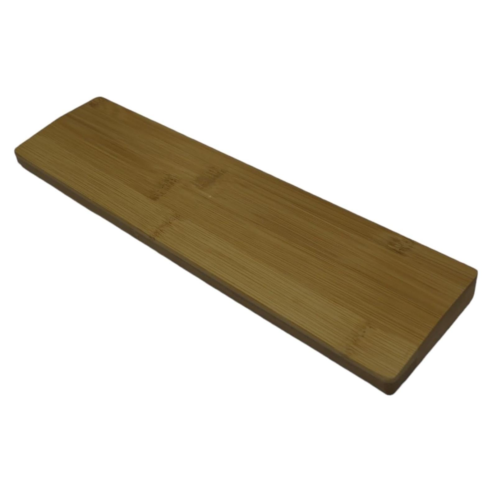 Reposamuñecas Ergonómico Kothar de Bambú Natural 30x8cm