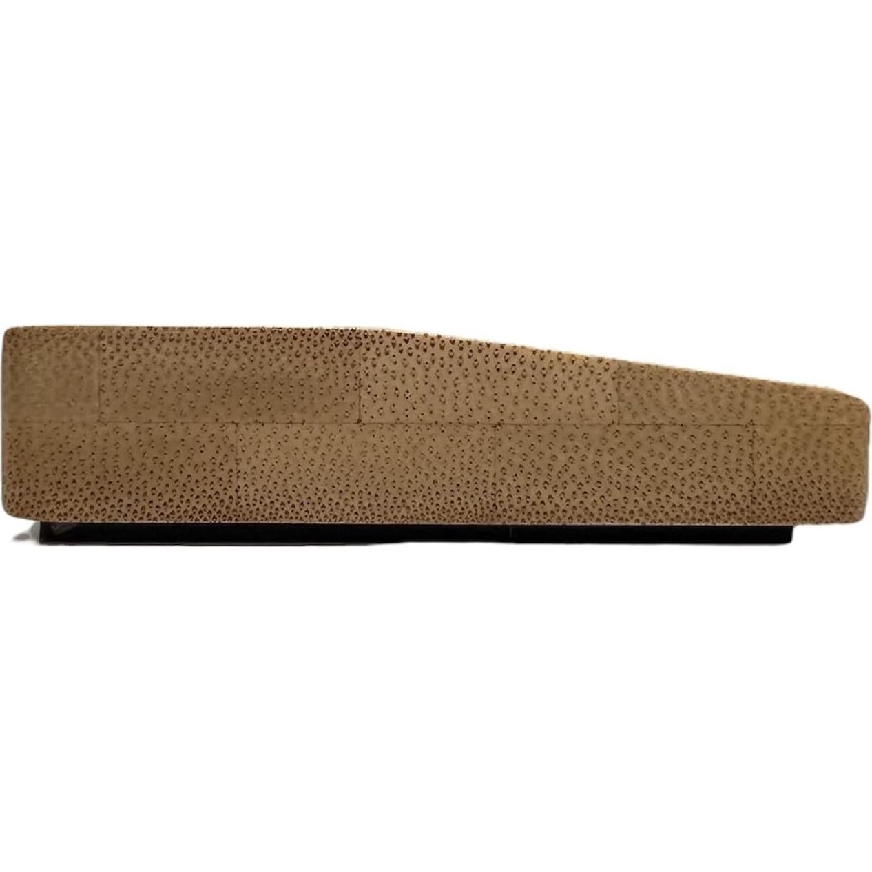 Reposamuñecas Ergonómico Kothar de Bambú Natural 30x8cm