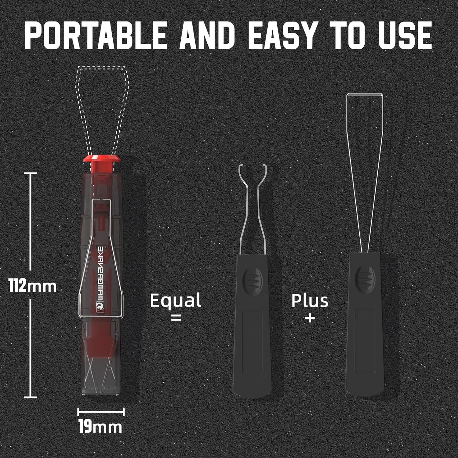 Extractor de Teclas y Switches 2-en-1 MAMBASNAKE - Acero Inoxidable