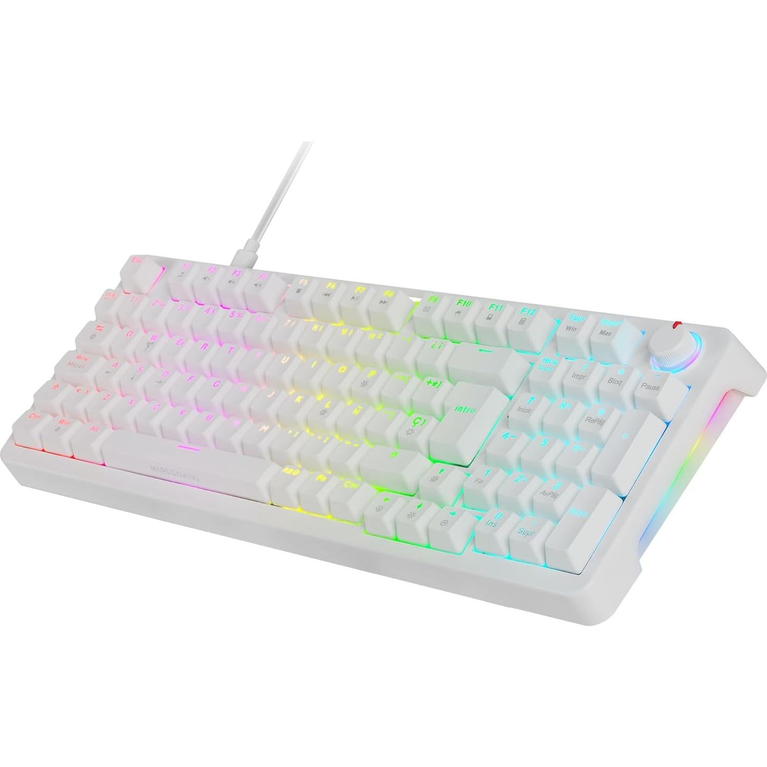 Teclado Mecánico Gaming MKPRO MARS GAMING RGB Español