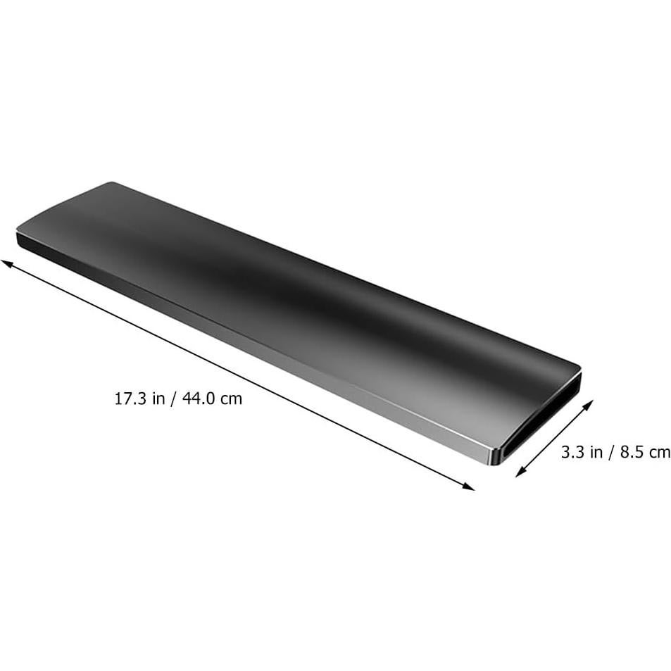 Reposamuñecas ergonómico VILLCASE de aluminio 44x8.5cm