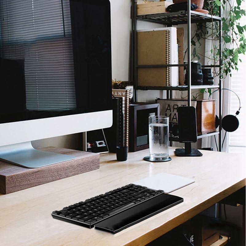 Reposamuñecas ergonómico VILLCASE de aluminio 44x8.5cm