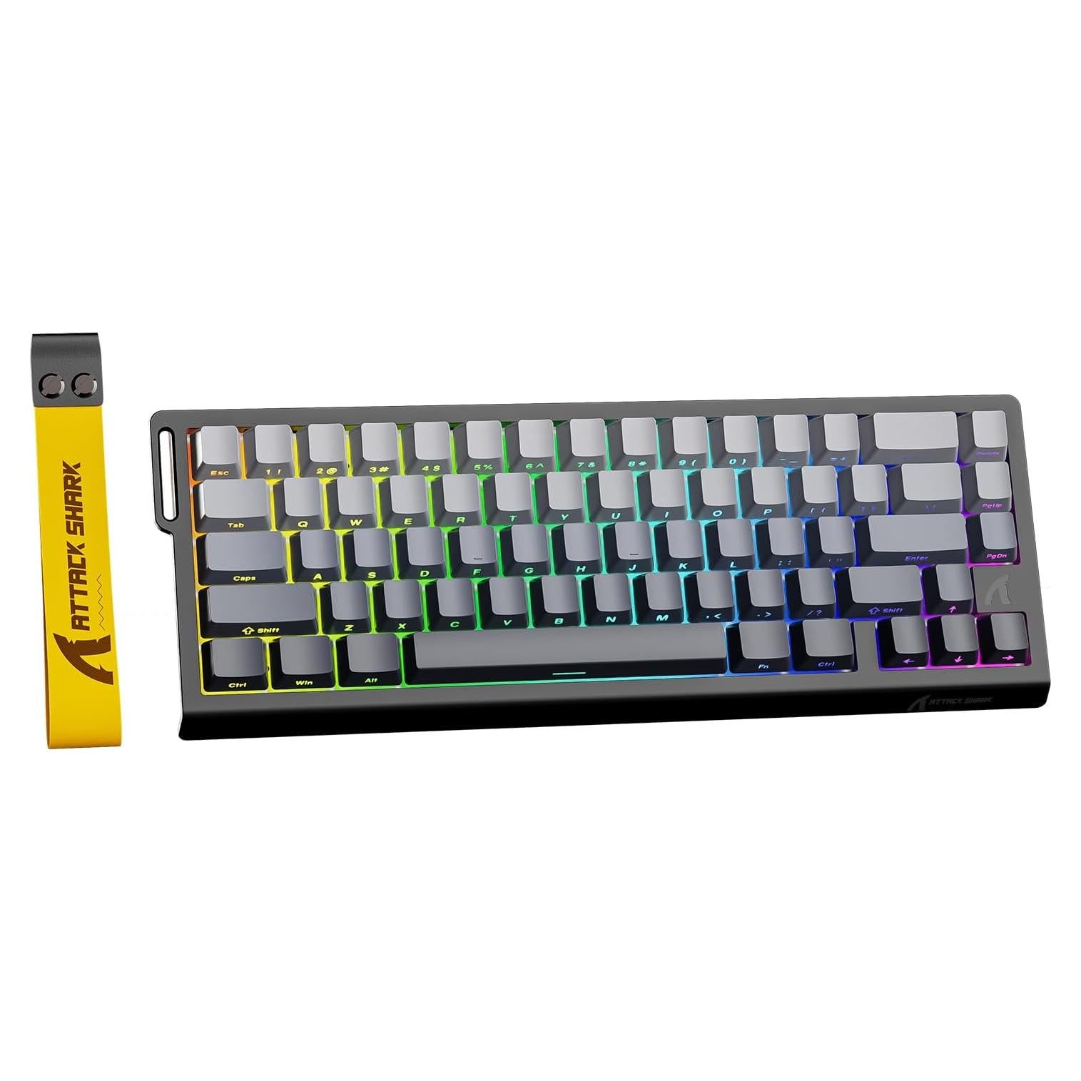 Teclado Gaming MAMBASNAKE X68 HE RGB 8000Hz Luz de Luna