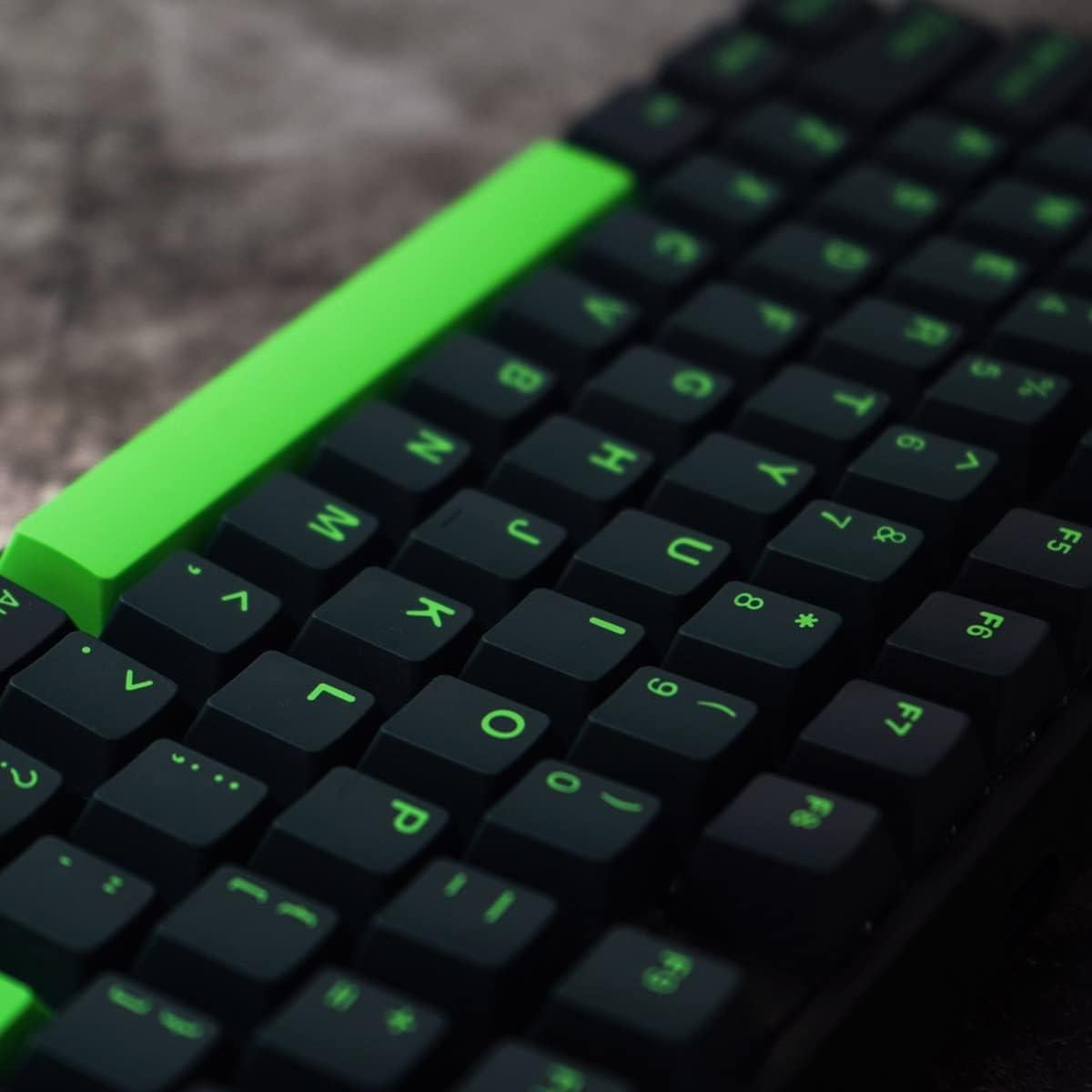 Juego de Teclas Mecánicas Sumgsn 172 Teclas Doble Inyección Verde