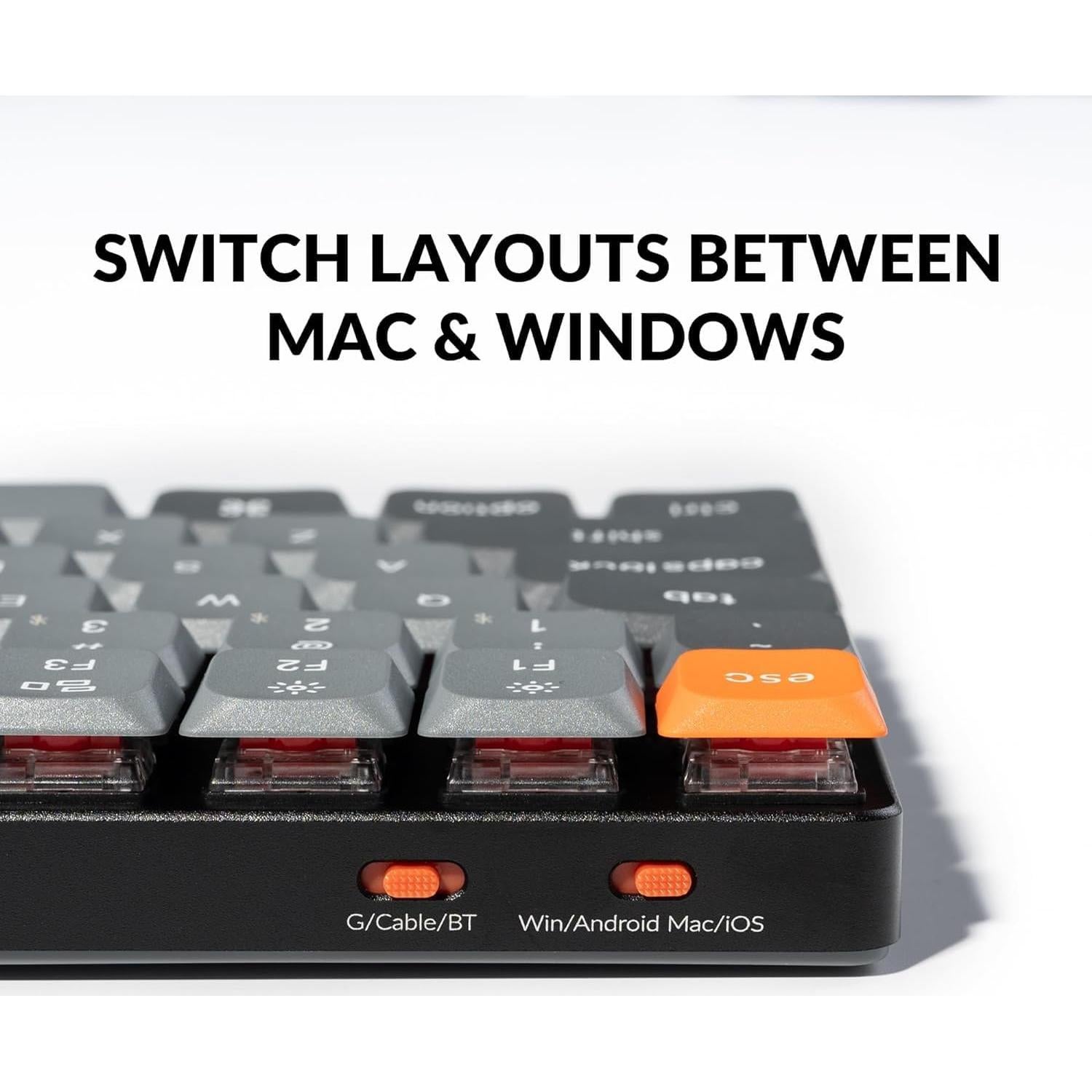 Teclado Mecánico Inalámbrico Keychron K17 Max 96% RGB