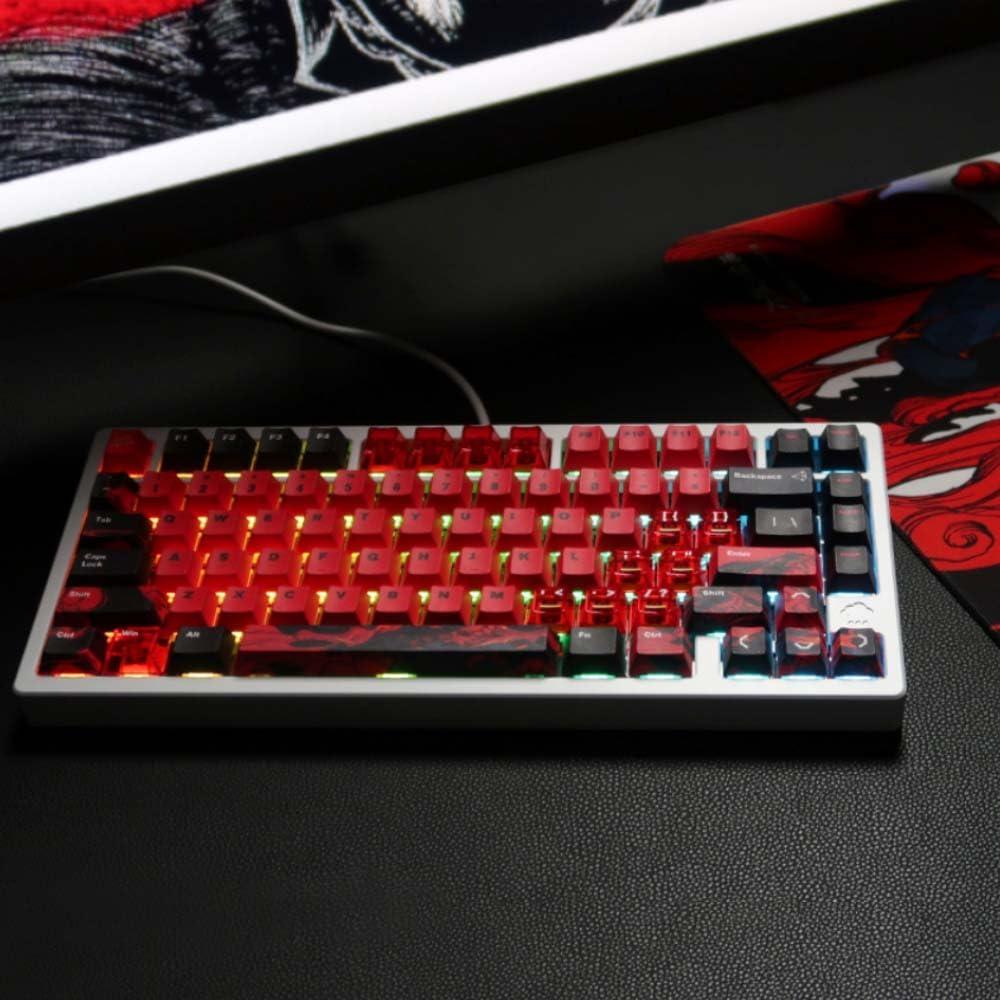 Set de Caps de Teclado Mecánico Teru x X-raypad Cerberus 110 PBT