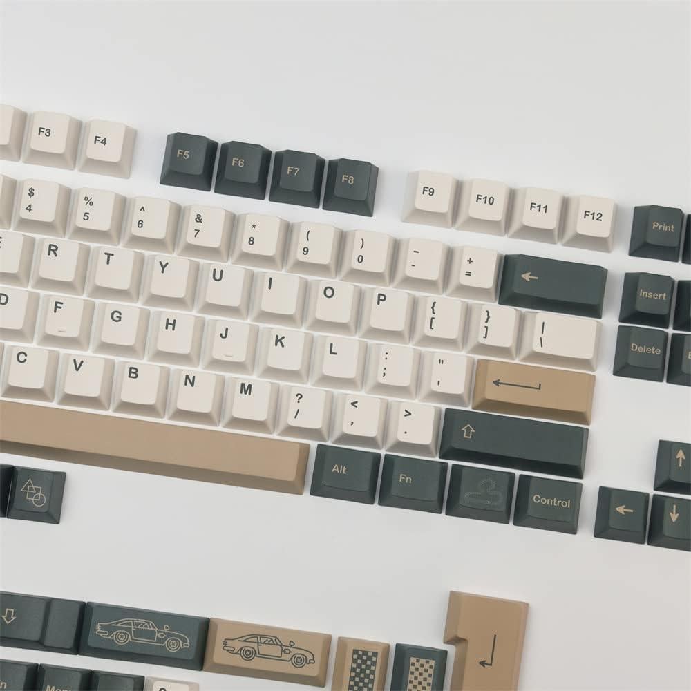 Teclado Mecánico Teclas Cherry PBT 140 Teclas ANSI ISO DYLormah