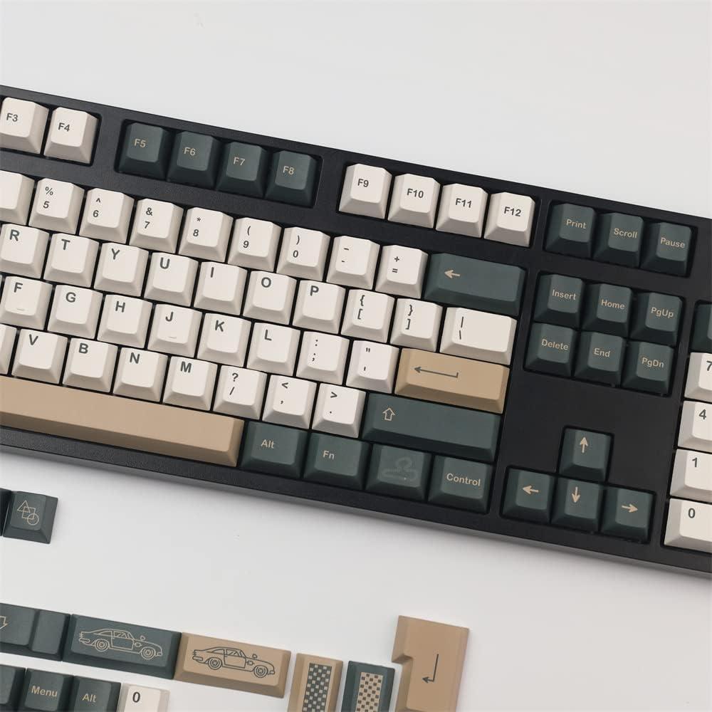 Teclado Mecánico Teclas Cherry PBT 140 Teclas ANSI ISO DYLormah