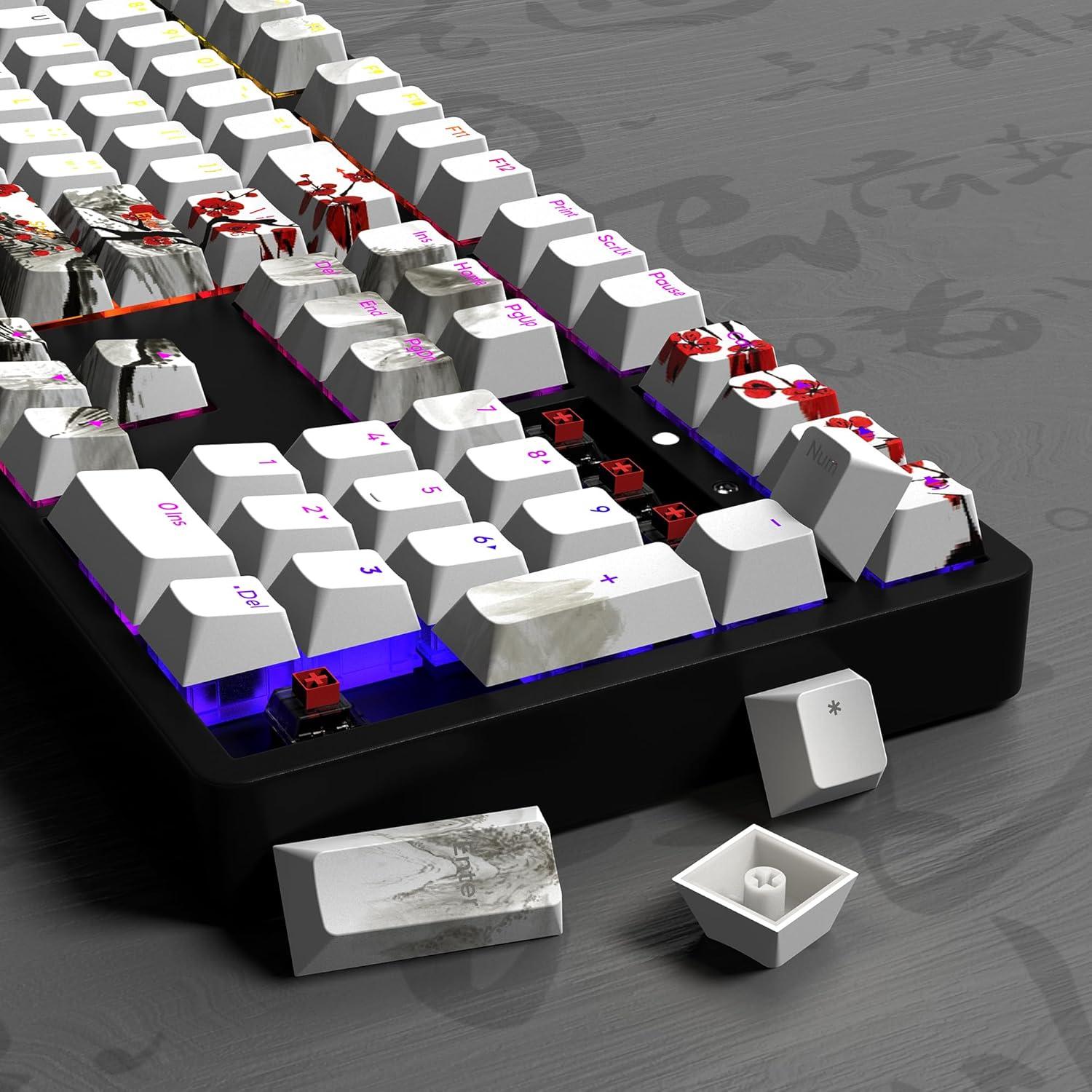 Set de Teclas Personalizadas MOLGRIA 129 PBT Cherry ANSI/ISO