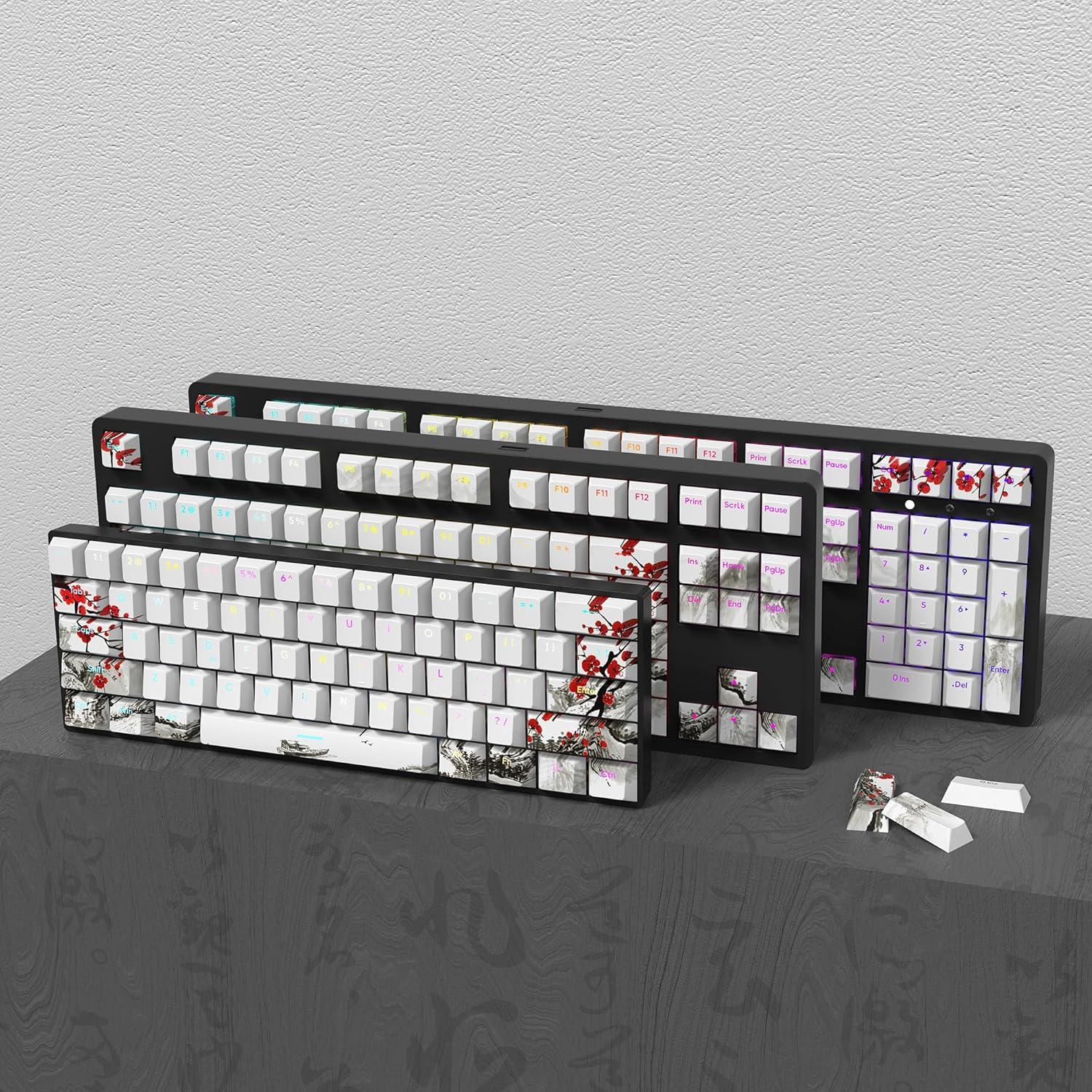 Set de Teclas Personalizadas MOLGRIA 129 PBT Cherry ANSI/ISO
