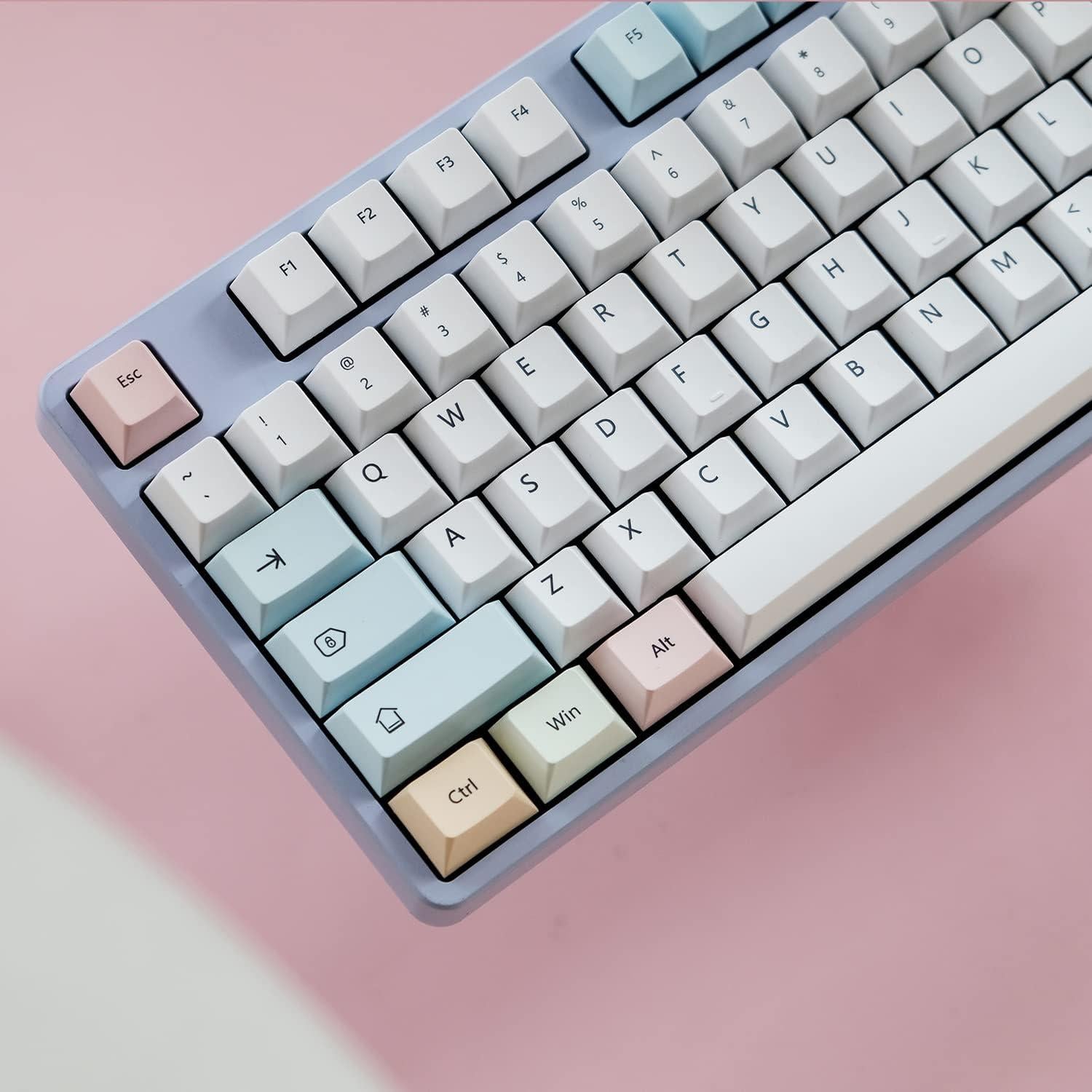 CuXiu Conjunto de 136 Teclas PBT para Teclado Mecánico ANSI