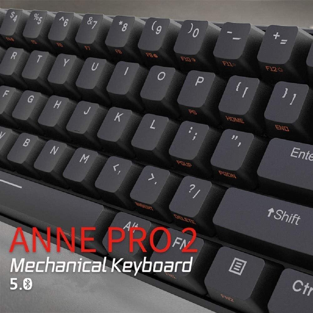 Teclado Mecánico Anne Pro 2 60% RGB Bluetooth Gateron Rojo