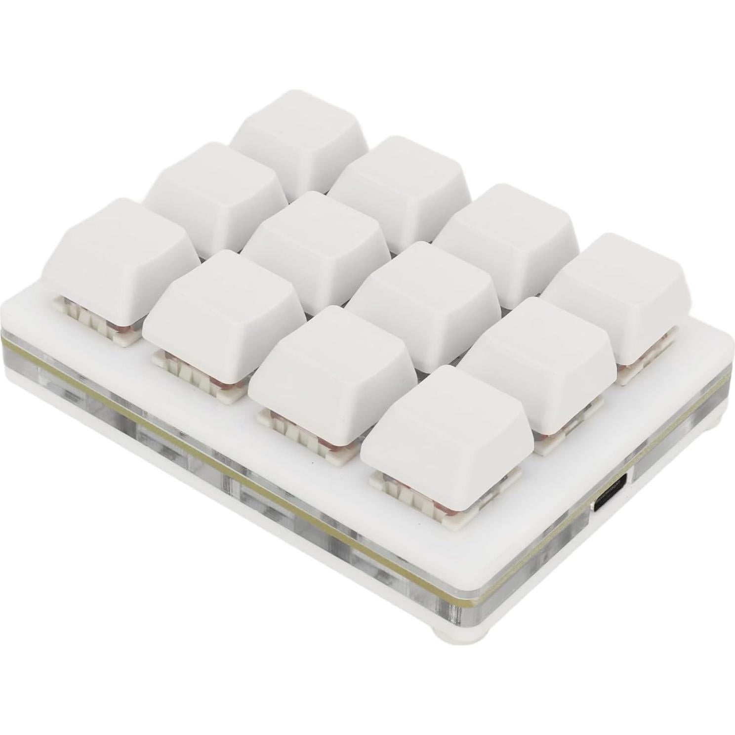 Teclado Mecánico para Juegos Walfront 12 Teclas RGB USB