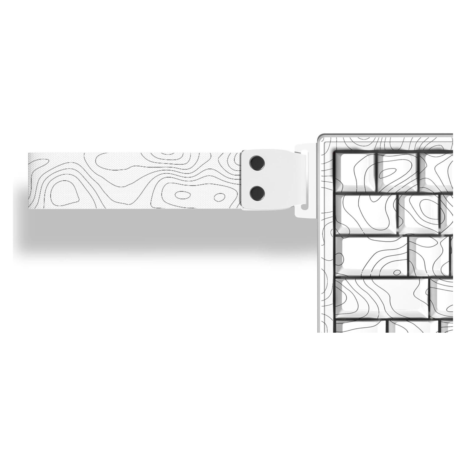 Correa Personalizada para Teclado Womier Blanco-T 15cm