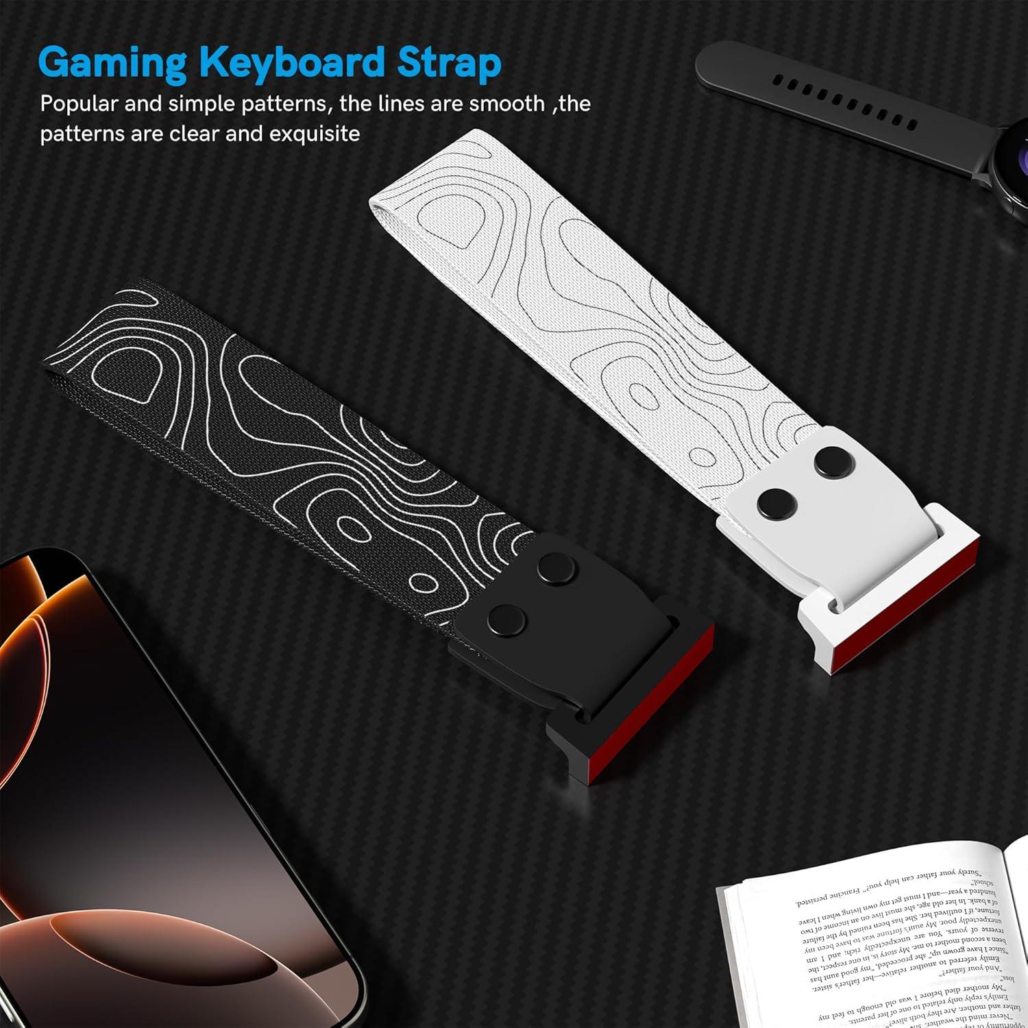 Correa Personalizada para Teclado Womier Blanco-T 15cm