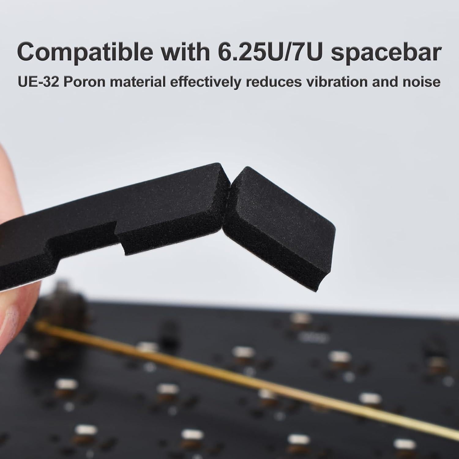 YIMAGUJRX Estabilizador de Teclado Mecánico 6.25U/7U - 7 Piezas