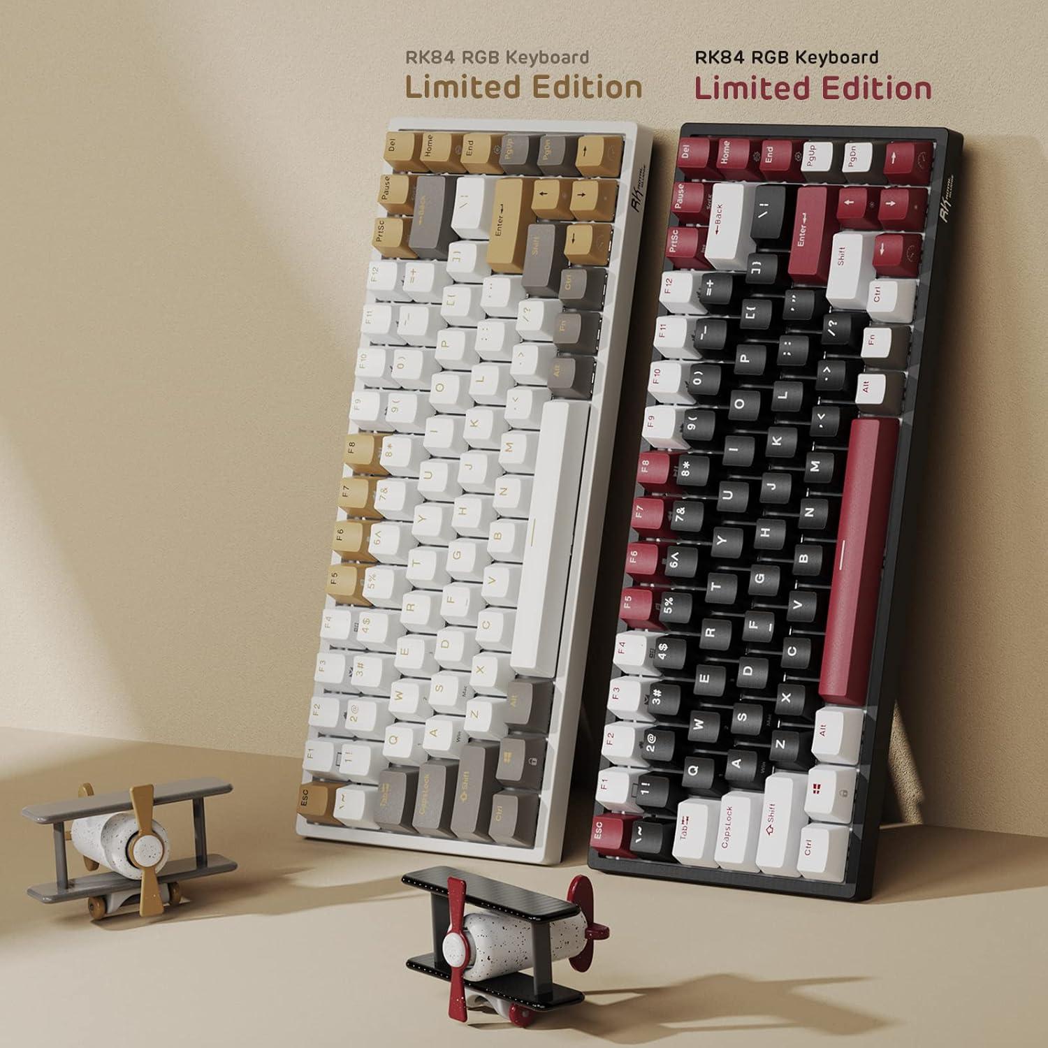 Teclado Mecánico RK Royal Kludge RK84 RGB Inalámbrico 75%
