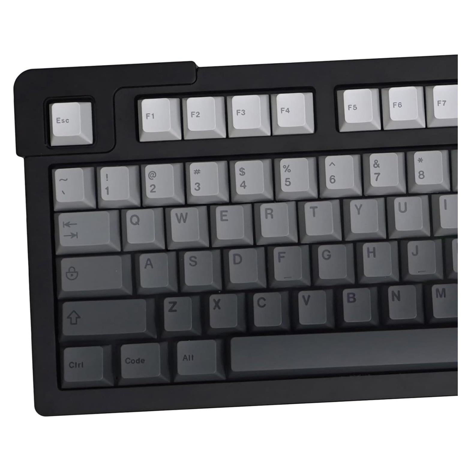 Juego de Teclas Grises en Degradado 125 Teclas PBT Cherry MX