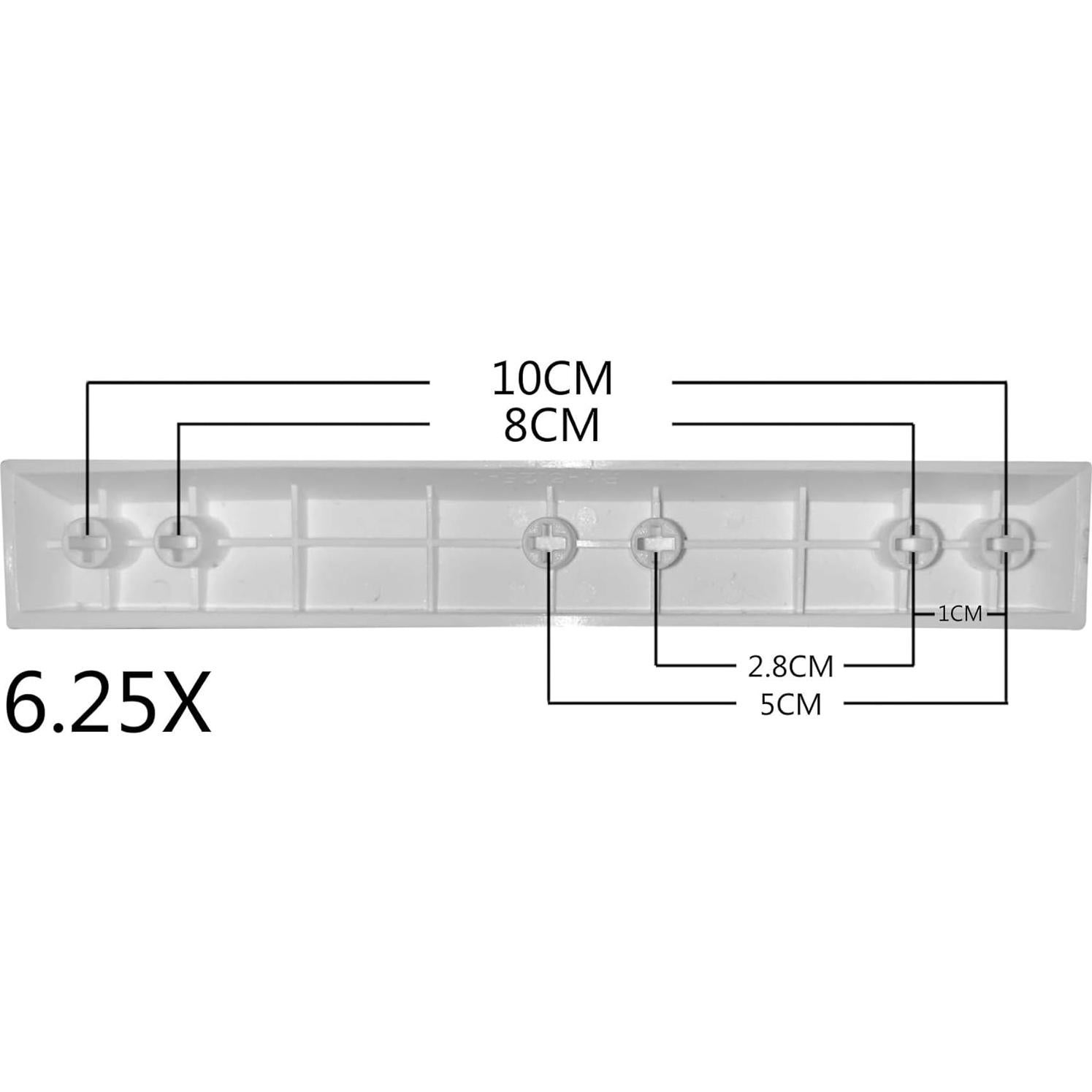 Tecla de Espacio PBT Benemate 6.25U Sublimación Patas de Gato