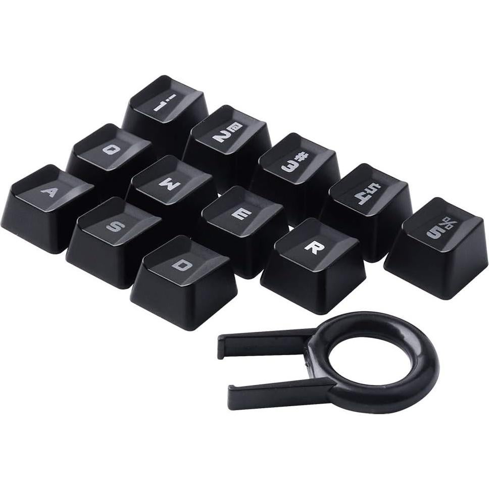Teclas de Juego HUYUN para Teclado Mecánico Romer-G - 12 Piezas