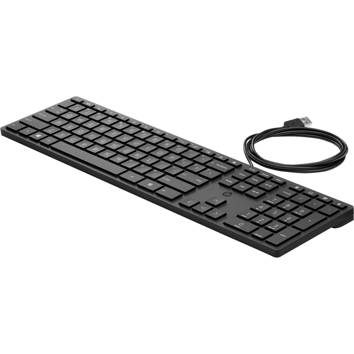 Teclado HP 320K USB Con Cable para Windows 10