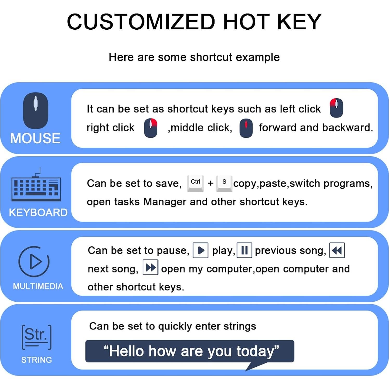 Pedal de Pie USB Triple Programable PCsensor - 99.79 kg