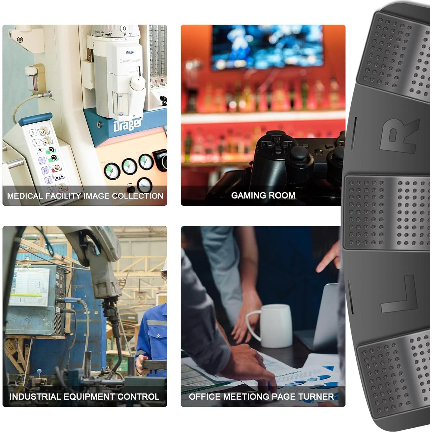 Pedal de Pie USB Triple Programable PCsensor - 99.79 kg