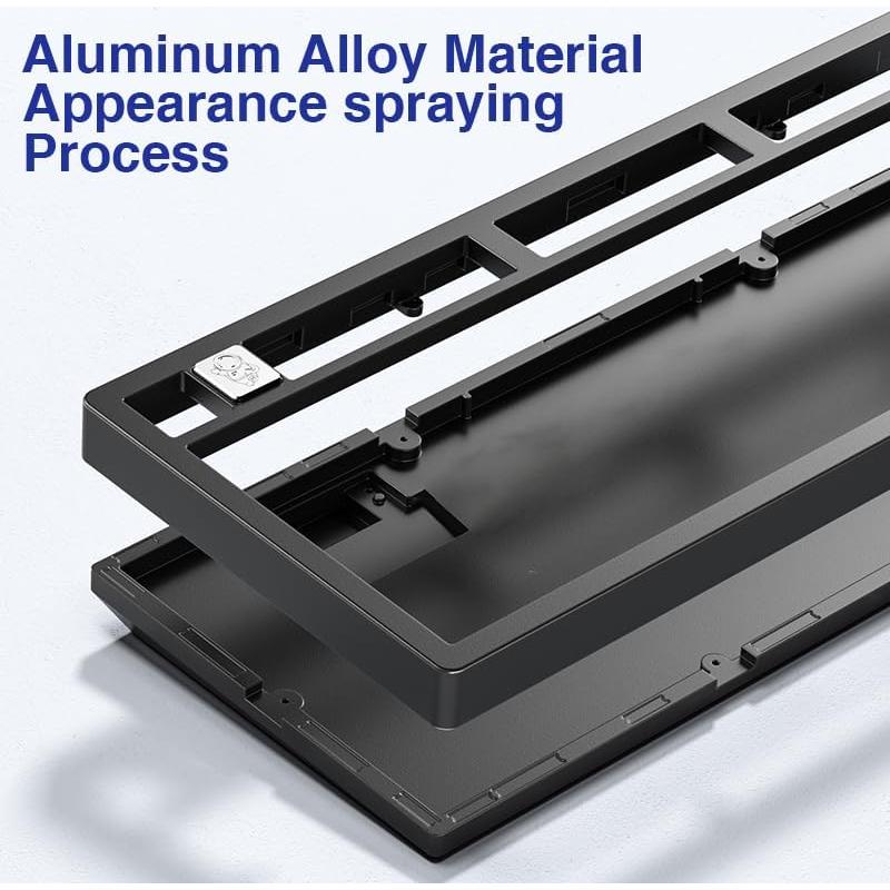 Teclado Mecánico LEOBOG Hi75 75% RGB Intercambiable 81 Teclas