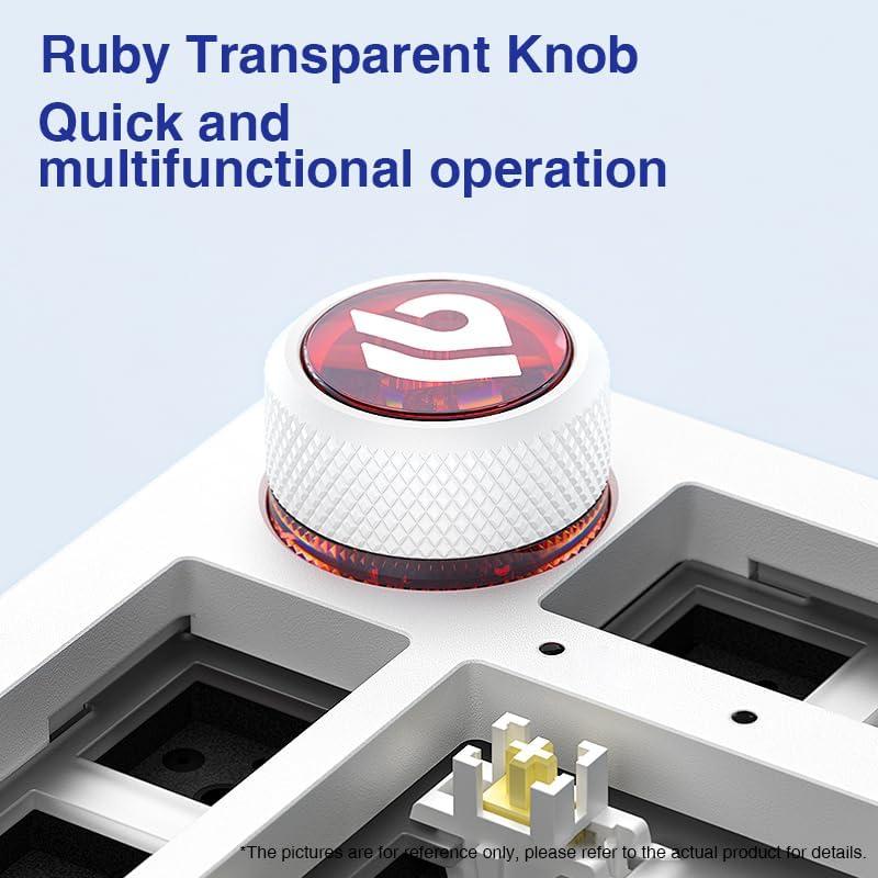 Teclado Mecánico LEOBOG Hi75 75% RGB Intercambiable 81 Teclas