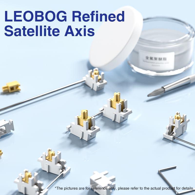 Teclado Mecánico LEOBOG Hi75 75% RGB Intercambiable 81 Teclas