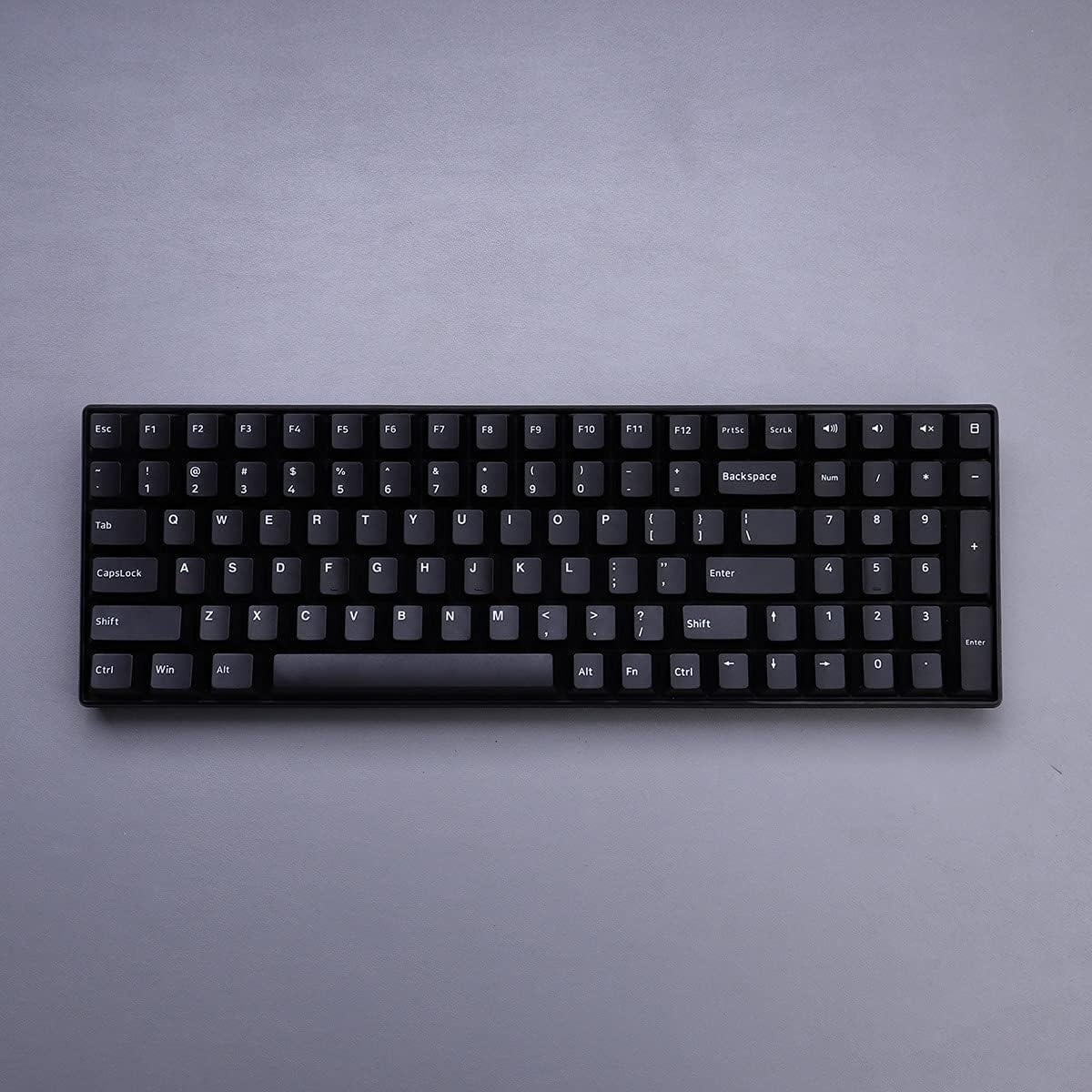 Teclado Mecánico Filco Cherry Ducky 139 Teclas PBT Negro