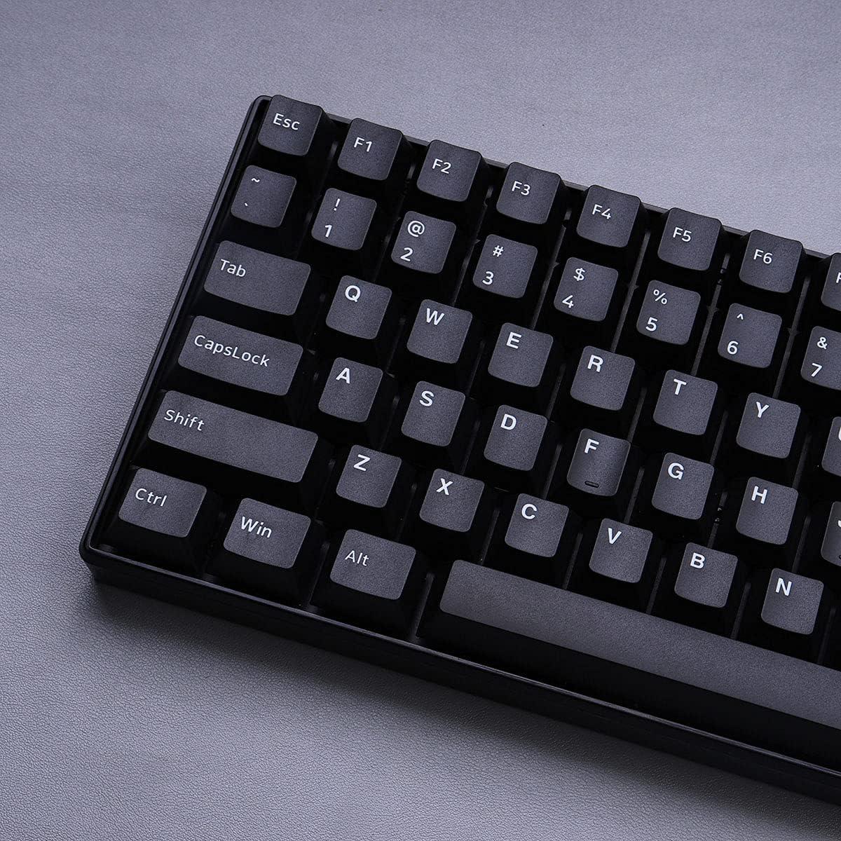 Teclado Mecánico Filco Cherry Ducky 139 Teclas PBT Negro