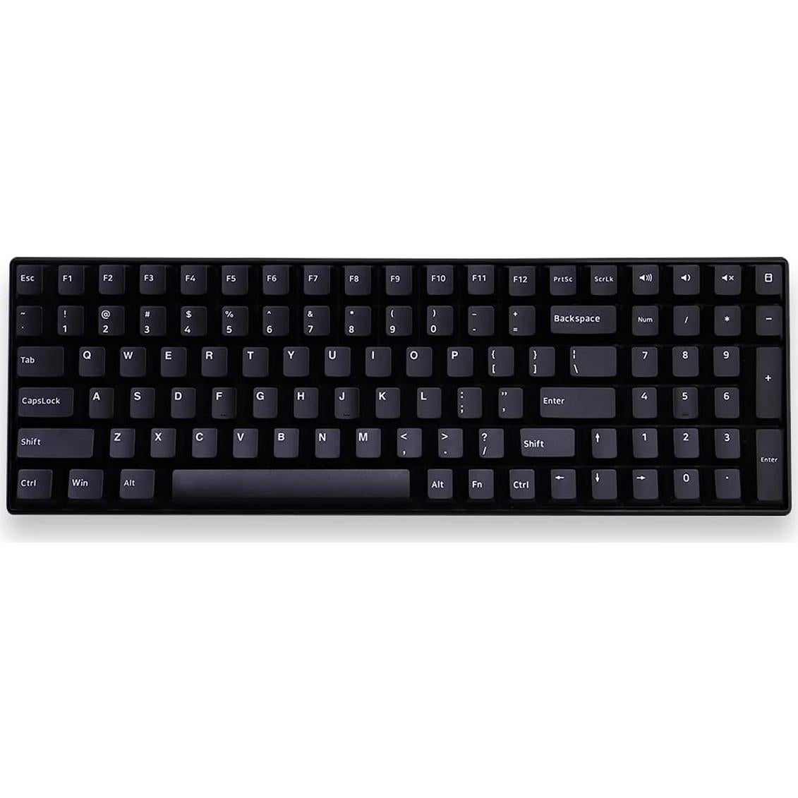 Teclado Mecánico Filco Cherry Ducky 139 Teclas PBT Negro