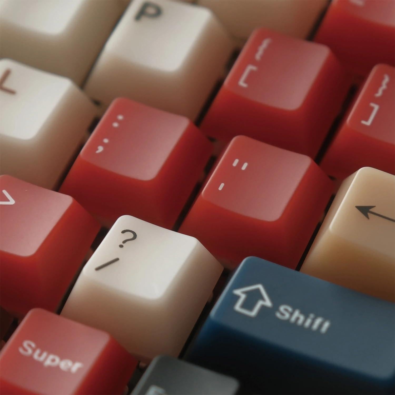 Conjunto de Teclas Neon Translúcidas daixiahu 186 Piezas Cherry MX