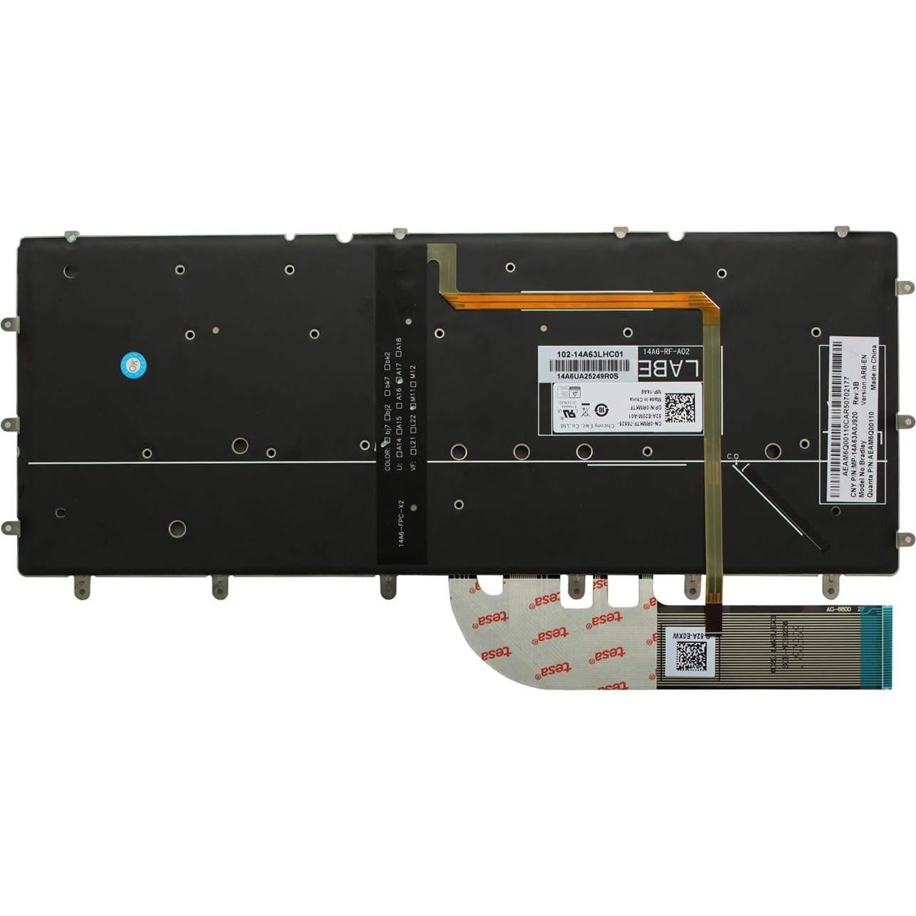 Teclado Mecánico Ergonomico U Brand para Dell XPS e Inspiron