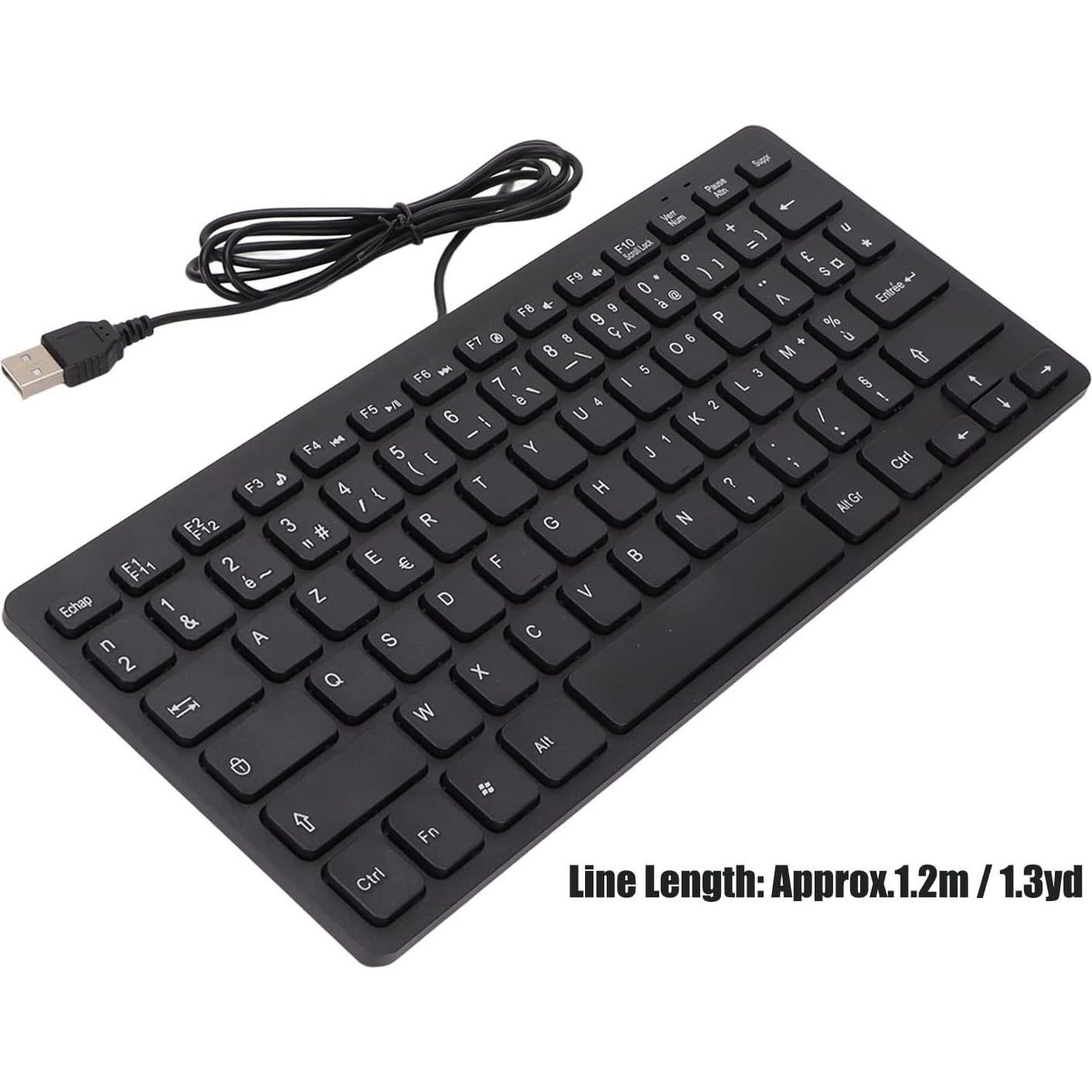 Teclado Mini USB Yoidesu TT-A01 78 Teclas Silencioso