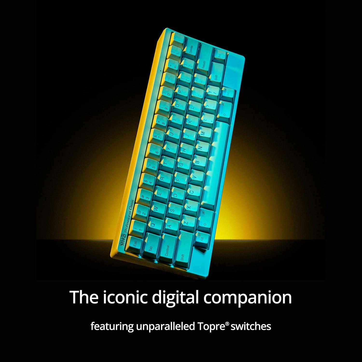 Teclado Happy Hacking Profesional USB Carbón 60 Teclas