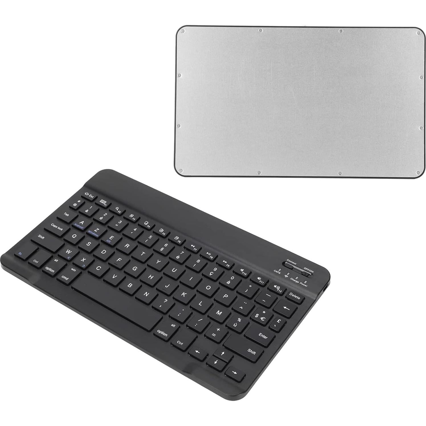 Teclado Bluetooth Francés Sanpyl Ultra Delgado 10" Negro