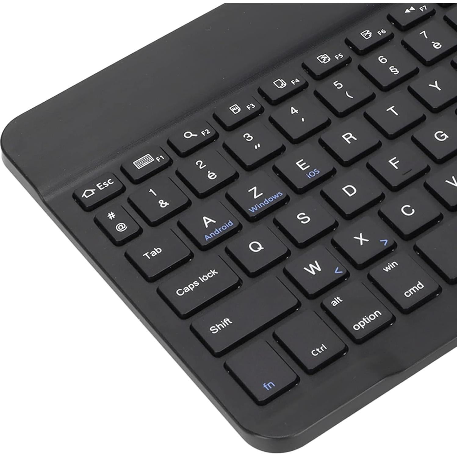 Teclado Bluetooth Francés Sanpyl Ultra Delgado 10" Negro