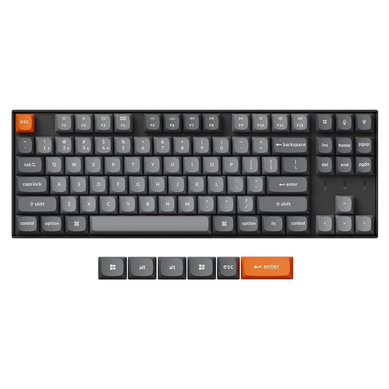 Teclado Mecánico Inalámbrico Keychron K8 Max 80% RGB