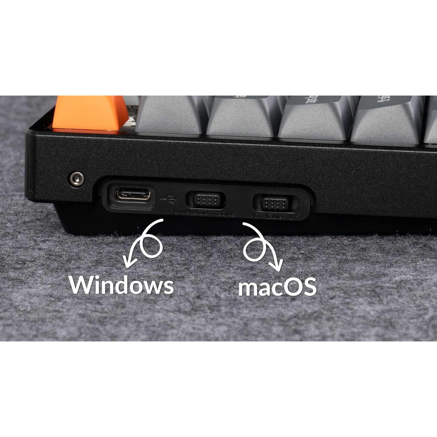 Teclado Mecánico Inalámbrico Keychron K8 Max 80% RGB