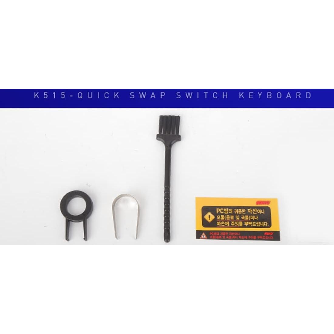 Teclado Mecánico ABKO K515 RGB Gaming Interruptor Azul