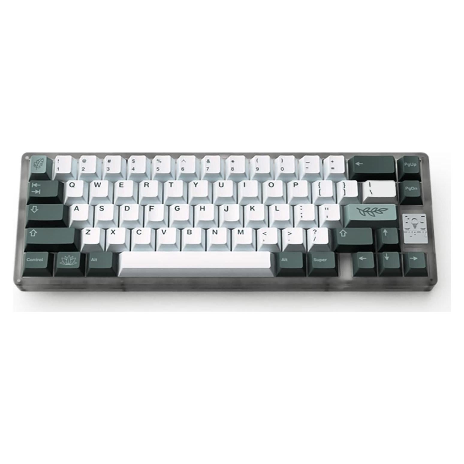 Juego de Teclas PBT Sublimadas 133 Teclas Verdes Sumgsn