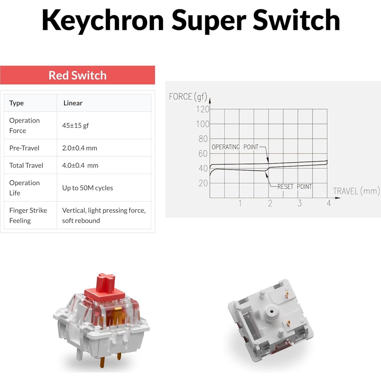 Teclado Mecánico Inalámbrico Keychron K8 V2 TKL RGB PBT