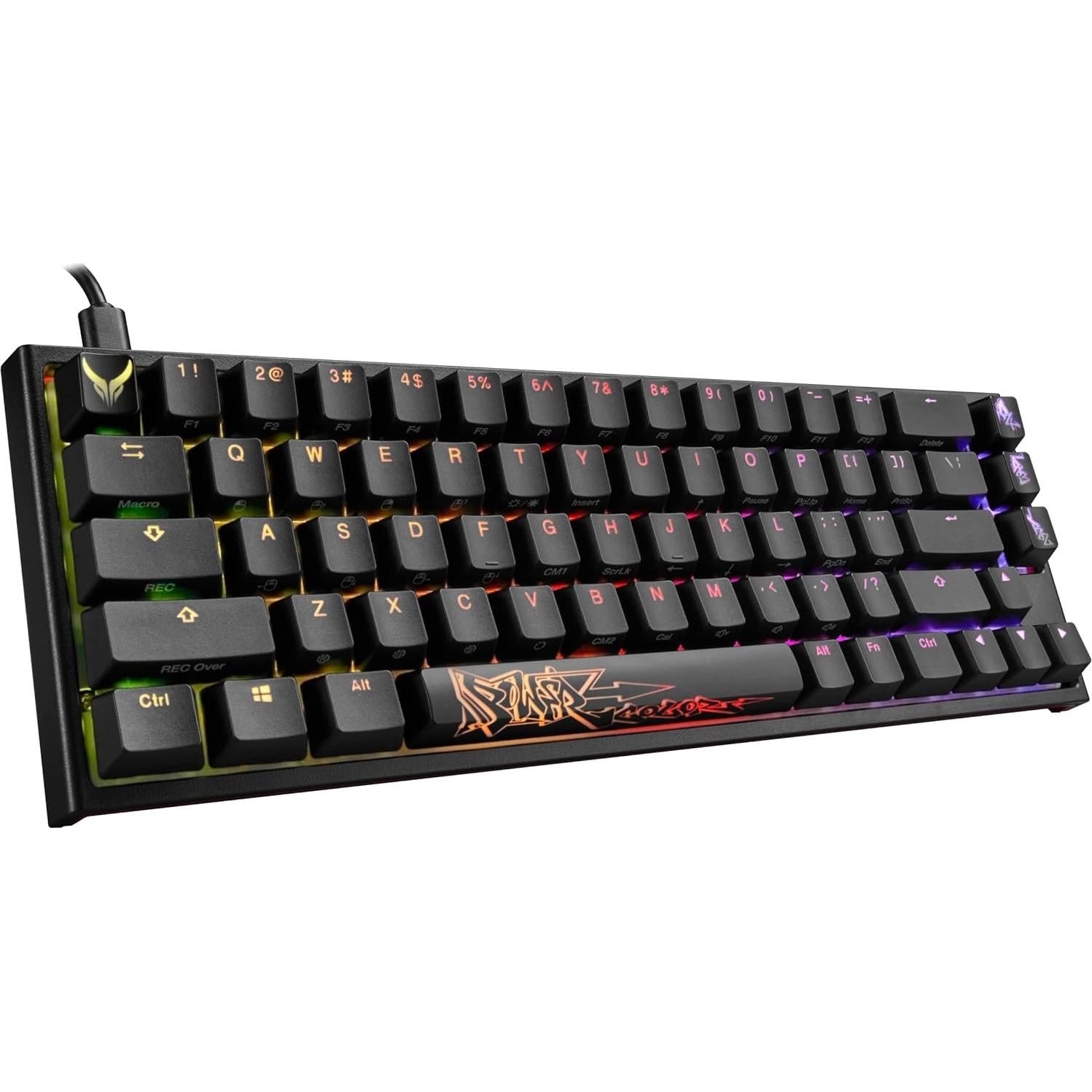 Teclado Mecánico RGB PowerColor Ducky One 2 SF + Ratón Inalámbrico HyperX