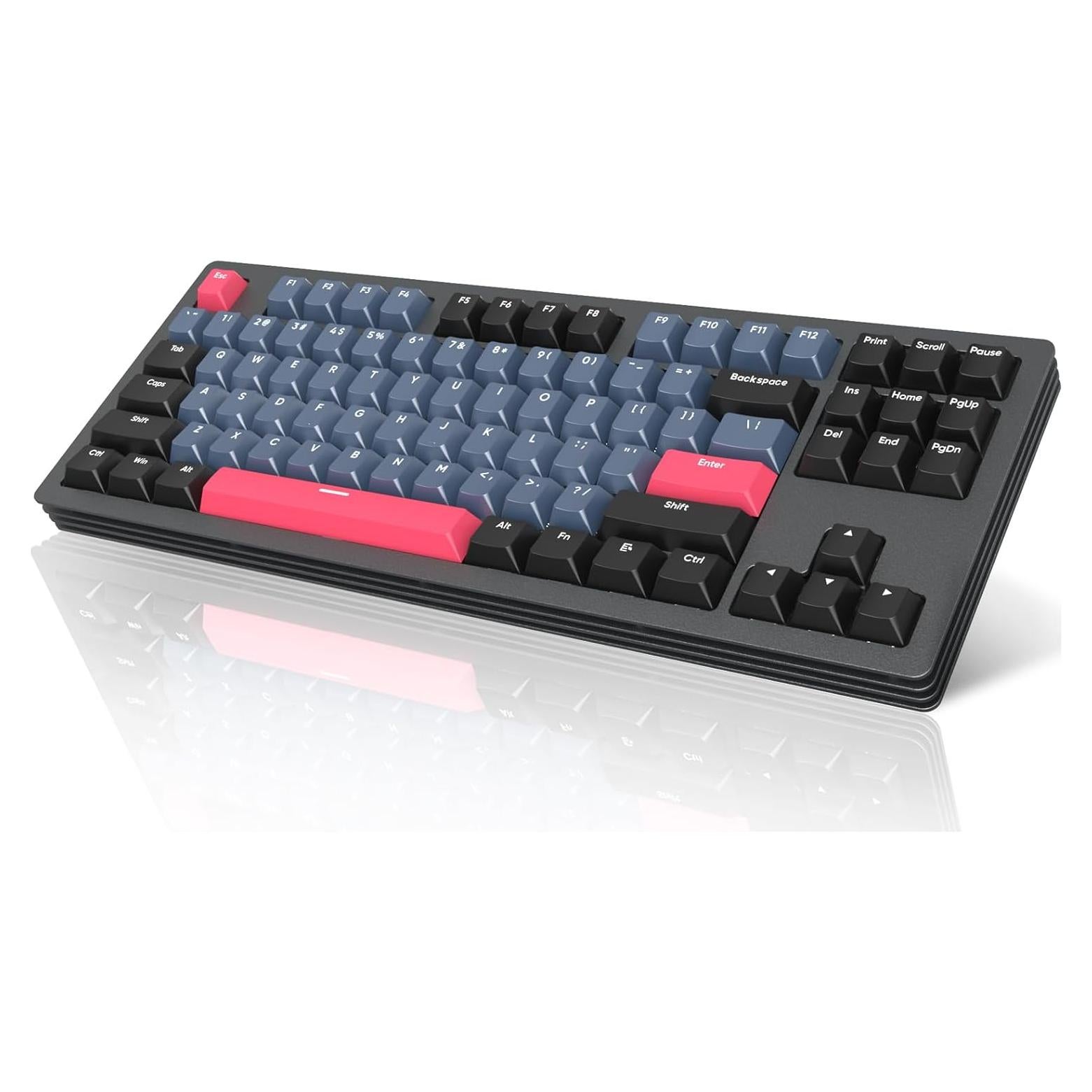 Teclado Mecánico Inalámbrico A.JAZZ AKC087 RGB 87 Teclas TKL