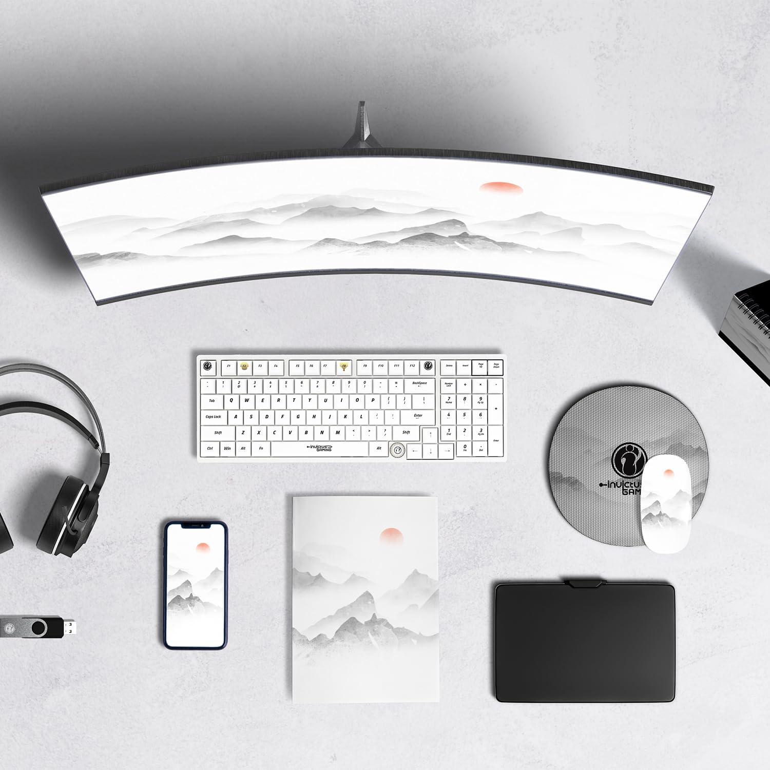 Teclado Mecánico GATERON IG-98 Inalámbrico RGB Hot Swappable